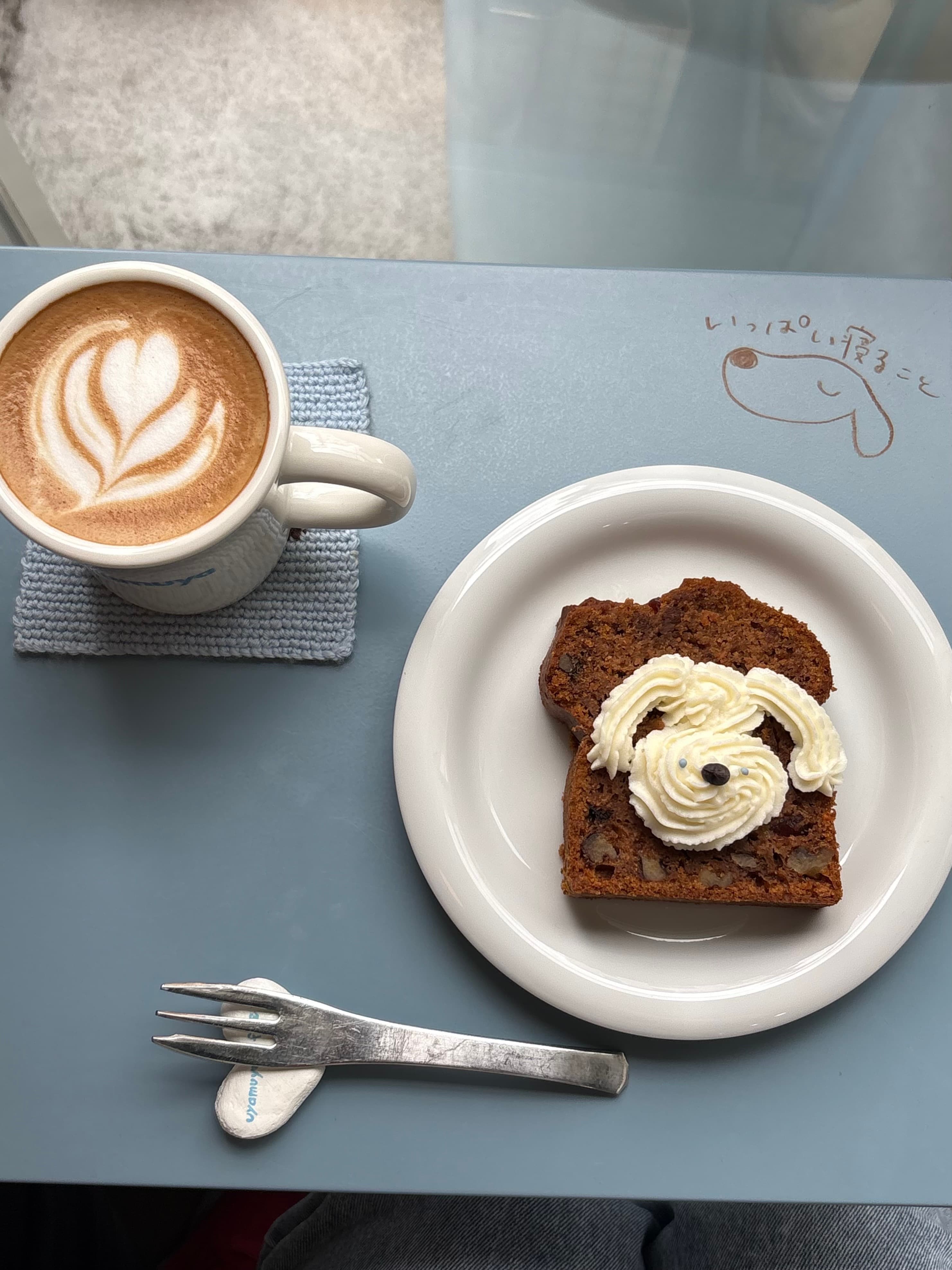 可愛いわんちゃんモチーフのカフェ「uyamuya」に行ってきた🐶